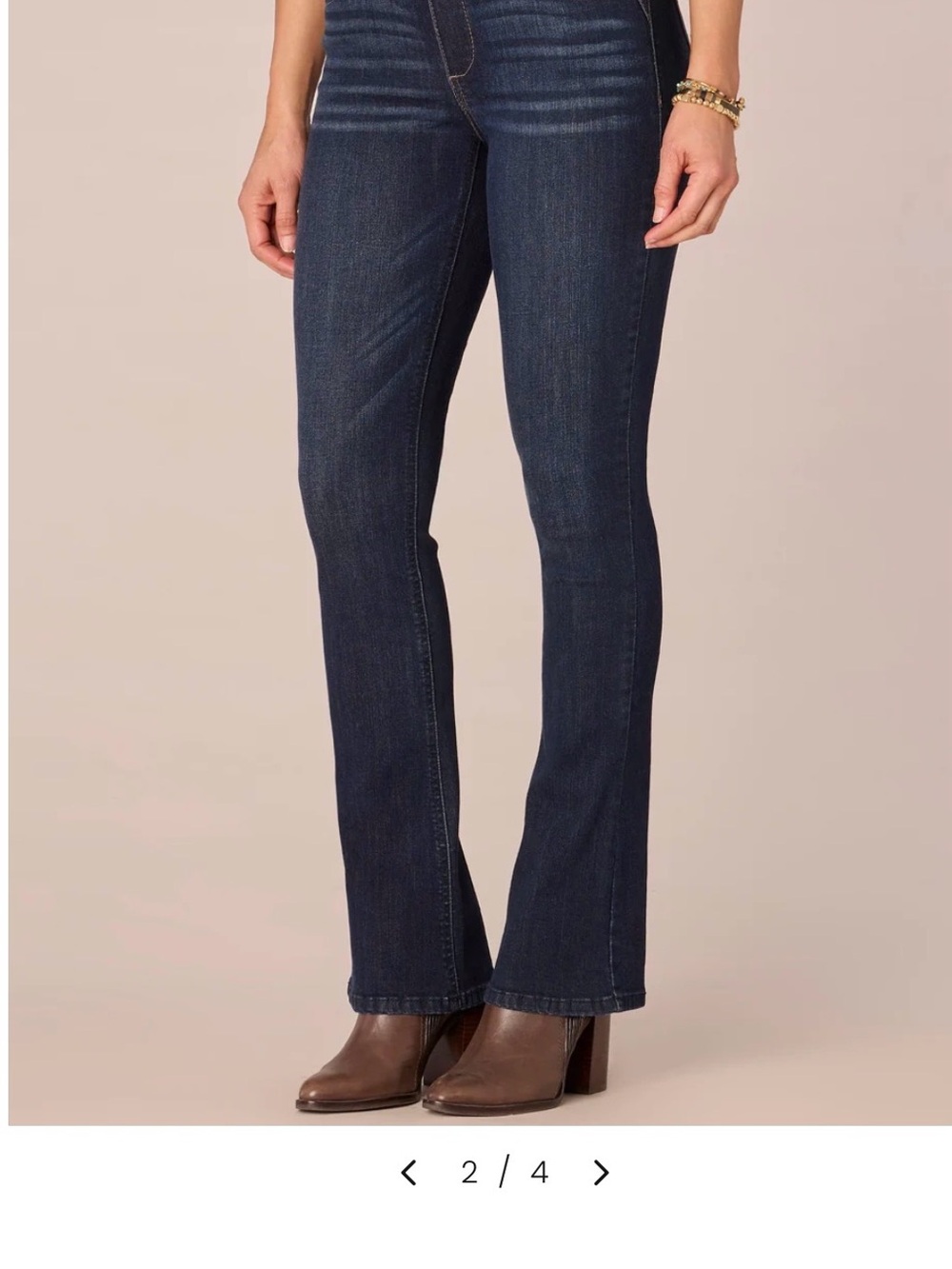 Democracy Dark Blue Bootcut Jeans